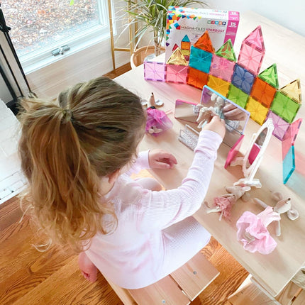 Magna-Tiles Magnetic Building Tiles Stardust, 15-teilig
