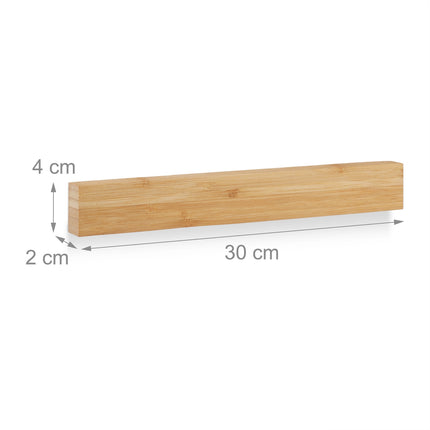 Magnetleiste Bambus 30 cm