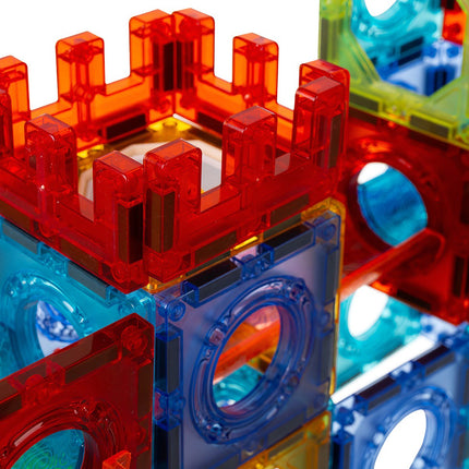 Magnetische Bausteine Set, 96 Teile, Kugelbahn Spielzeug
