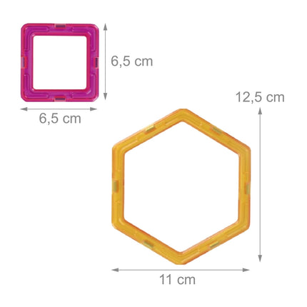 Magnetische Bausteine für Kinder – 100 Teile