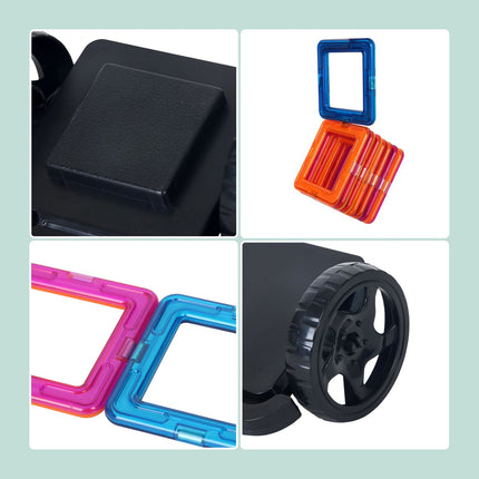 Magnetische Bausteine für Kinder – 100 Teile