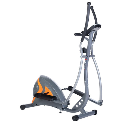 Vélo elliptique magnétique, gris - Équipement de fitness à domicile