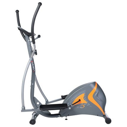 Vélo elliptique magnétique, gris - Équipement de fitness à domicile