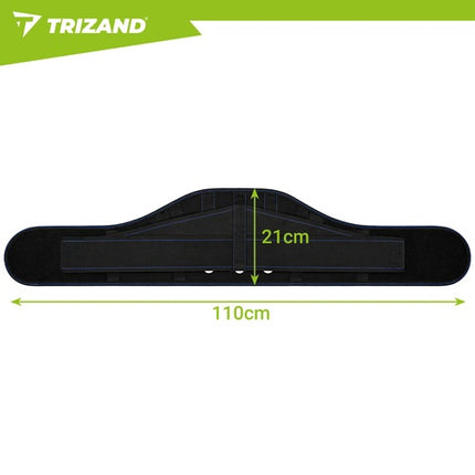 Ceinture de soutien lombaire magnétique, 24 aimants, XXL, ajustable