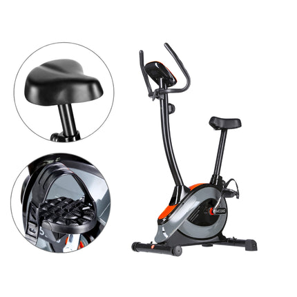 Vélo stationnaire magnétique avec 8 niveaux de résistance