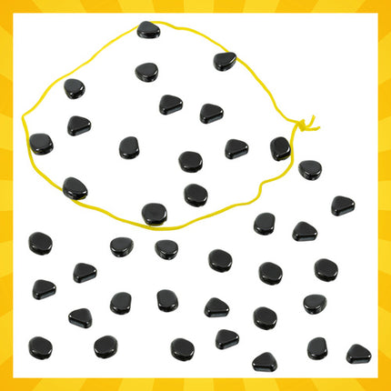 Jeu de stratégie magnétique, 40 pierres avec sac