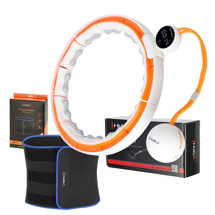Cerceau lesté magnétique avec compteur et ceinture amincissante