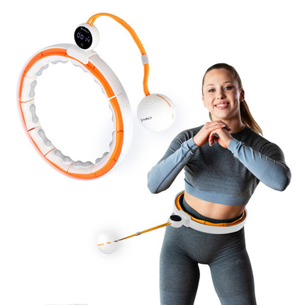 Cerceau lesté magnétique avec compteur et ceinture amincissante