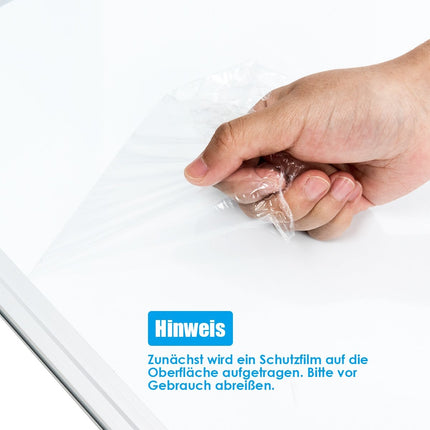 Magnetic Whiteboard with Aluminum Frame, 60 x 40 cm