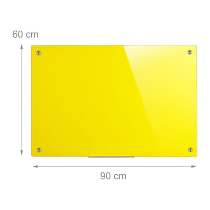 Tableau magnétique en verre