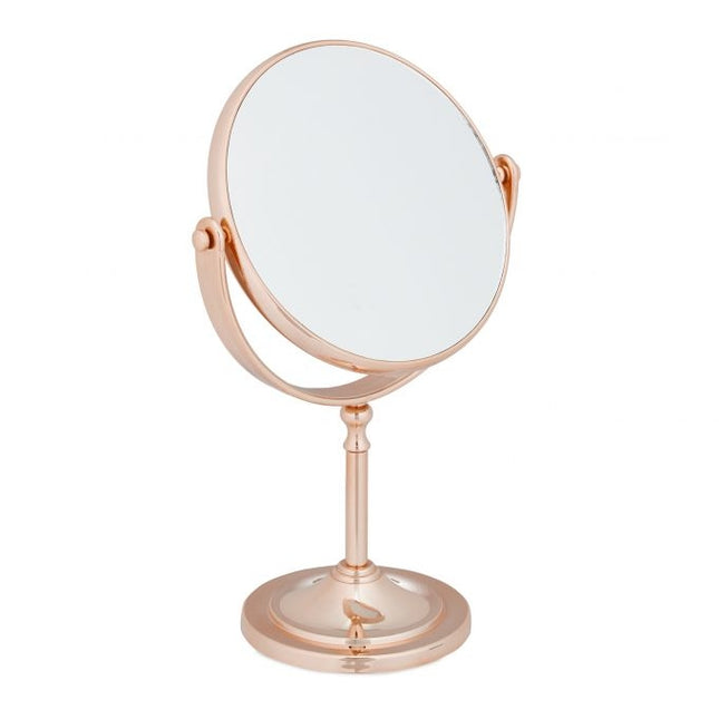 Miroir grossissant couleur cuivre