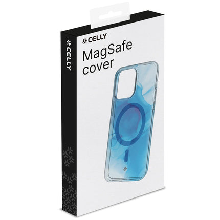 Magshades TPU-Abdeckung MagSafe iPhone 15 Pro Blau