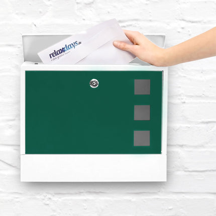 Briefkasten zweifarbig