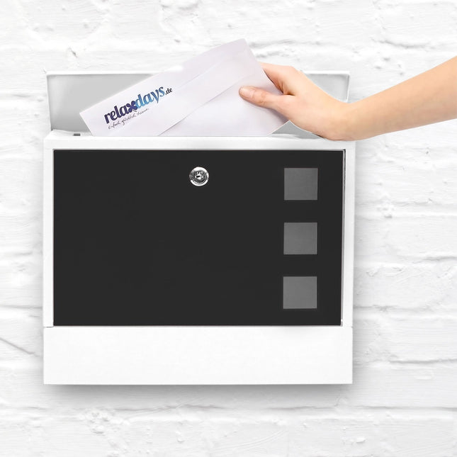 Briefkasten zweifarbig