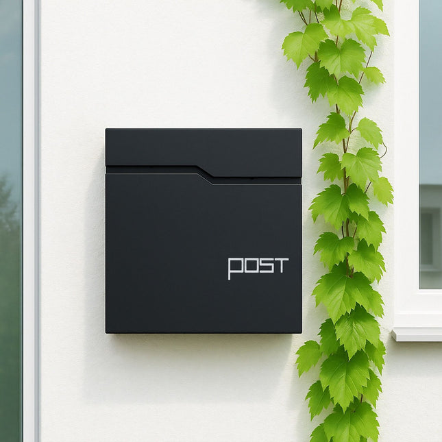 Boîte aux lettres avec porte-journaux - Design moderne, serrure sécurisée