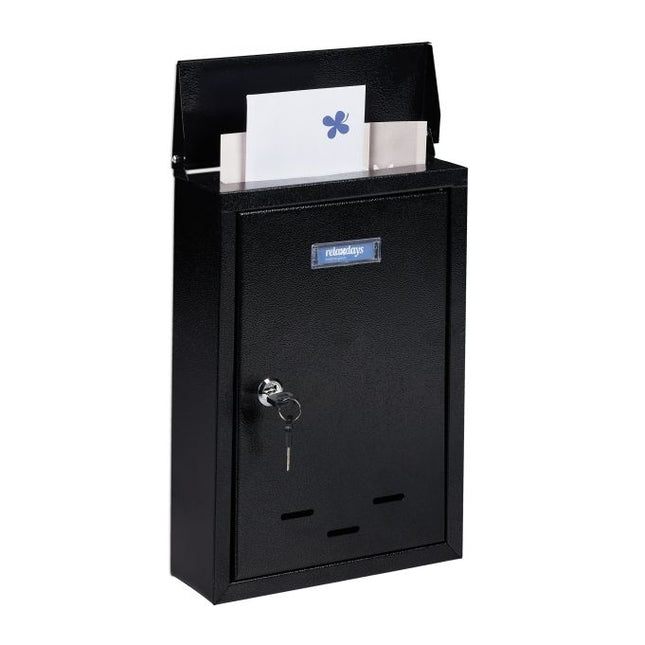 Boîte aux lettres avec étiquette nominative