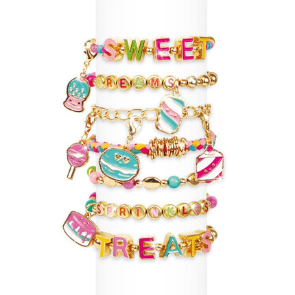 Make It Real Ensemble de bracelets à faire soi-même, friandises sucrées