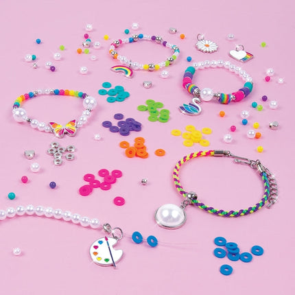 Make It Real Diy Schmuckset Regenbogen und Perlen