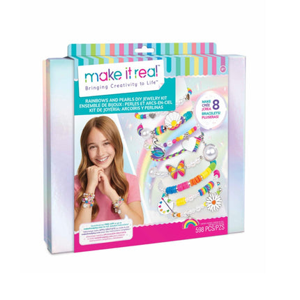 Make It Real Diy Schmuckset Regenbogen und Perlen