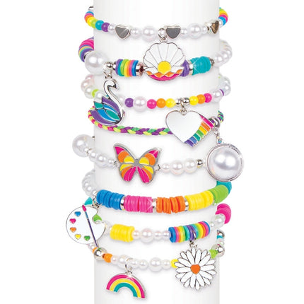 Make It Real Diy Schmuckset Regenbogen und Perlen