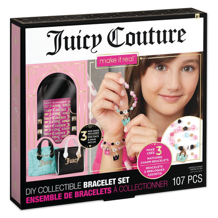 Make It Real Juicy Couture 3 Handtasche und Armband Großes Set