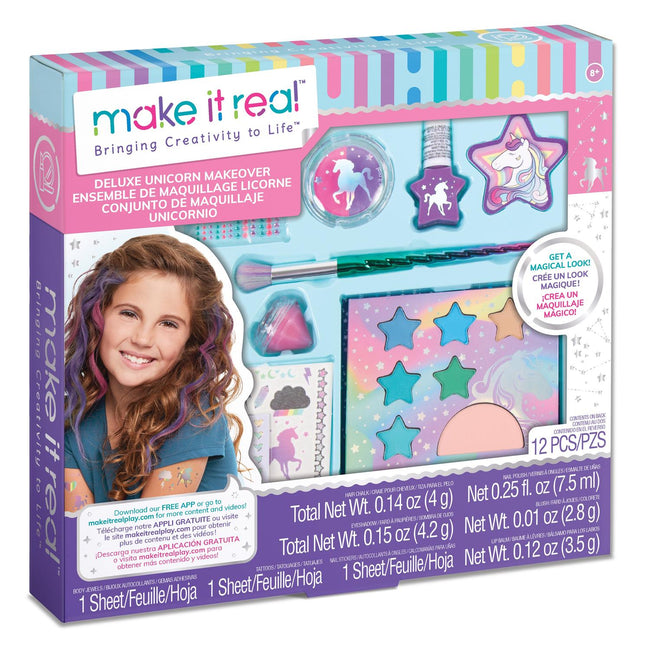 Make It Real Coffret de Maquillage "Deluxe Makeover Licorne"