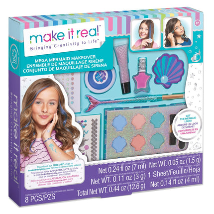 Make It Real - Coffret de maquillage "Mega Mermaid Makeover"