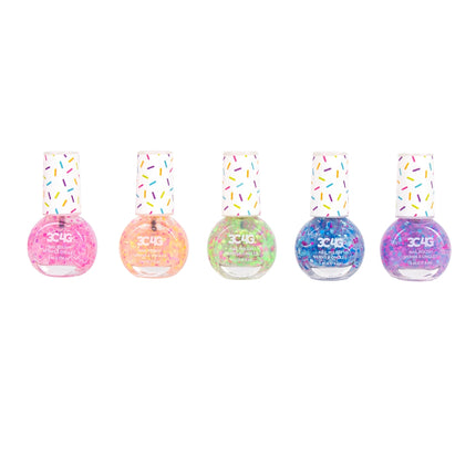 Confettis de vernis à ongles Make It Real, 5 pièces