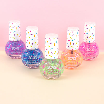 Confettis de vernis à ongles Make It Real, 5 pièces
