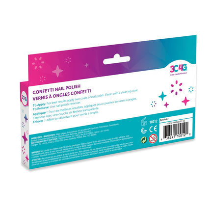 Confettis de vernis à ongles Make It Real, 5 pièces