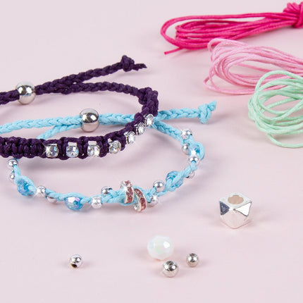Make It Real Regenbogen Bling Armbänder DIY Schmuckset