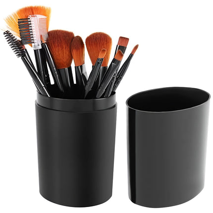 Pinceaux de maquillage 12 pcs noir - set