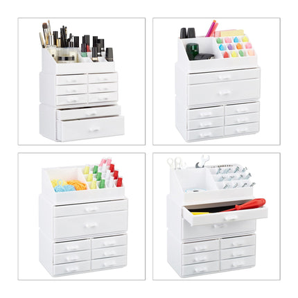 Meuble de maquillage à huit tiroirs