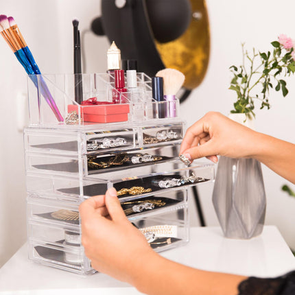 Meuble de maquillage à huit tiroirs