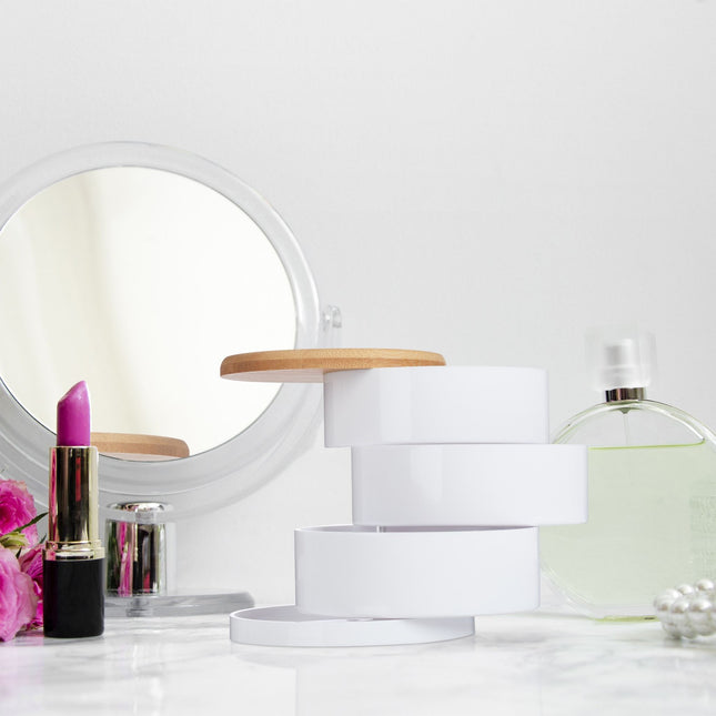 Make-up-Aufbewahrung mit 3 Fächern
