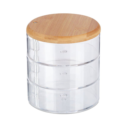 Rangement de maquillage à 3 compartiments