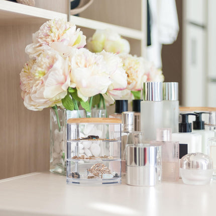 Make-up-Aufbewahrung mit 3 Fächern