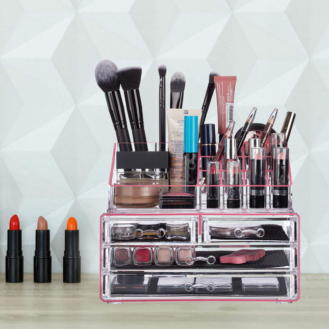 Make-up-Aufbewahrung mit 4 Schubladen