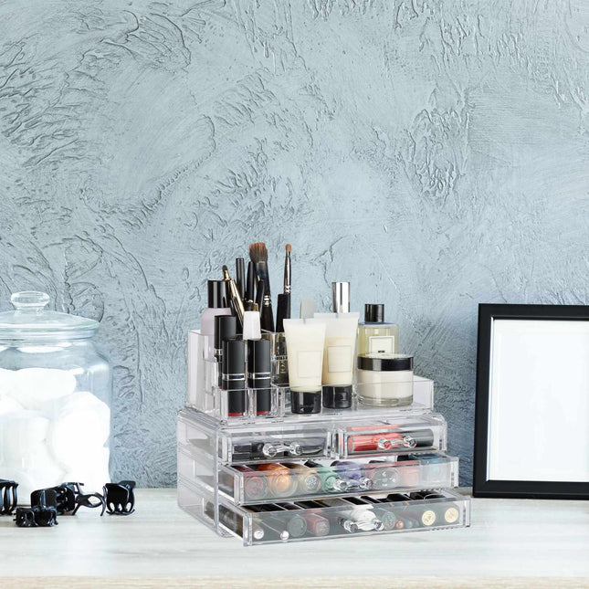 Rangement de maquillage avec 4 tiroirs