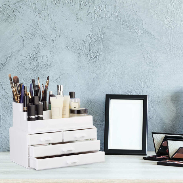 Rangement de maquillage avec 4 tiroirs