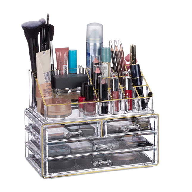 Rangement de maquillage avec 4 tiroirs