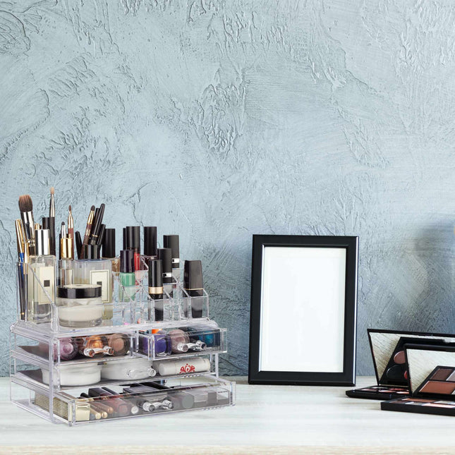 Make-up-Aufbewahrung mit 4 Schubladen