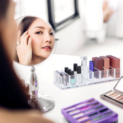 Rangement de maquillage avec 8 compartiments