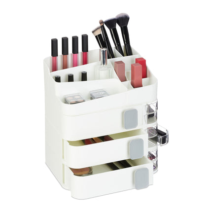 Rangement de maquillage avec tiroirs