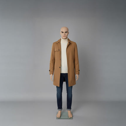 Mannequin homme avec support - Bras articulés, socle en verre