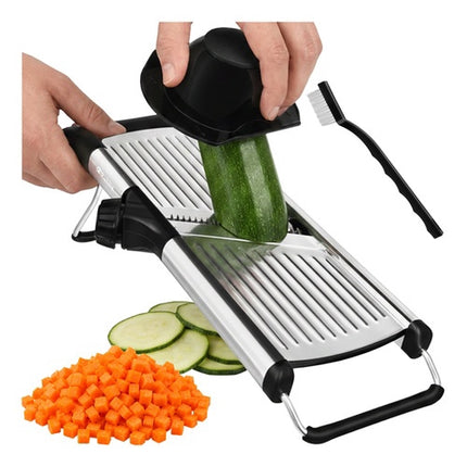 Mandoline Gemüseschneider, verstellbar, Edelstahl