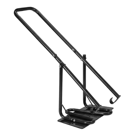 Manual Steel Waste Compactor for Bins, Black