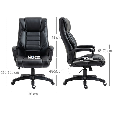 Ergonomischer Gaming-Stuhl mit verstellbarer Höhe und 6 Vibrationspunkten