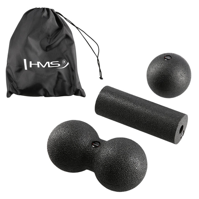 Ensemble de rouleaux et de balles de massage - 3 pièces