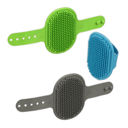 Ensemble de 3 brosses de massage pour chien et chat